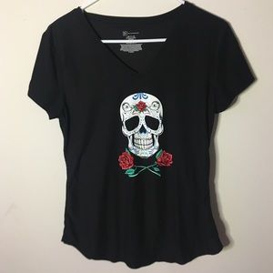 Skull printed teeshirt